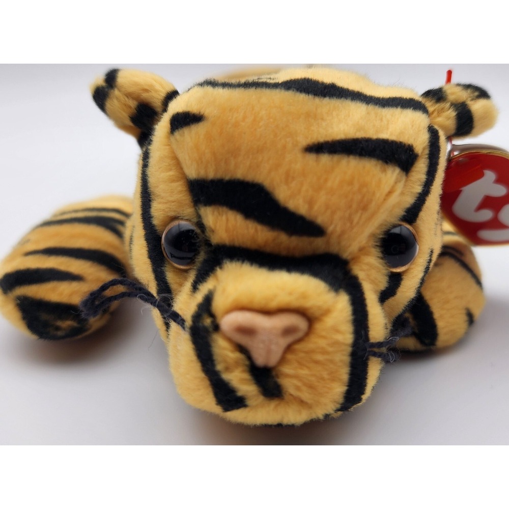TY Beanie‎ Baby - STRIPES the Tiger (8.5 inch)
